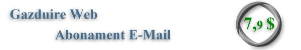 Gazduire Web E-Mail